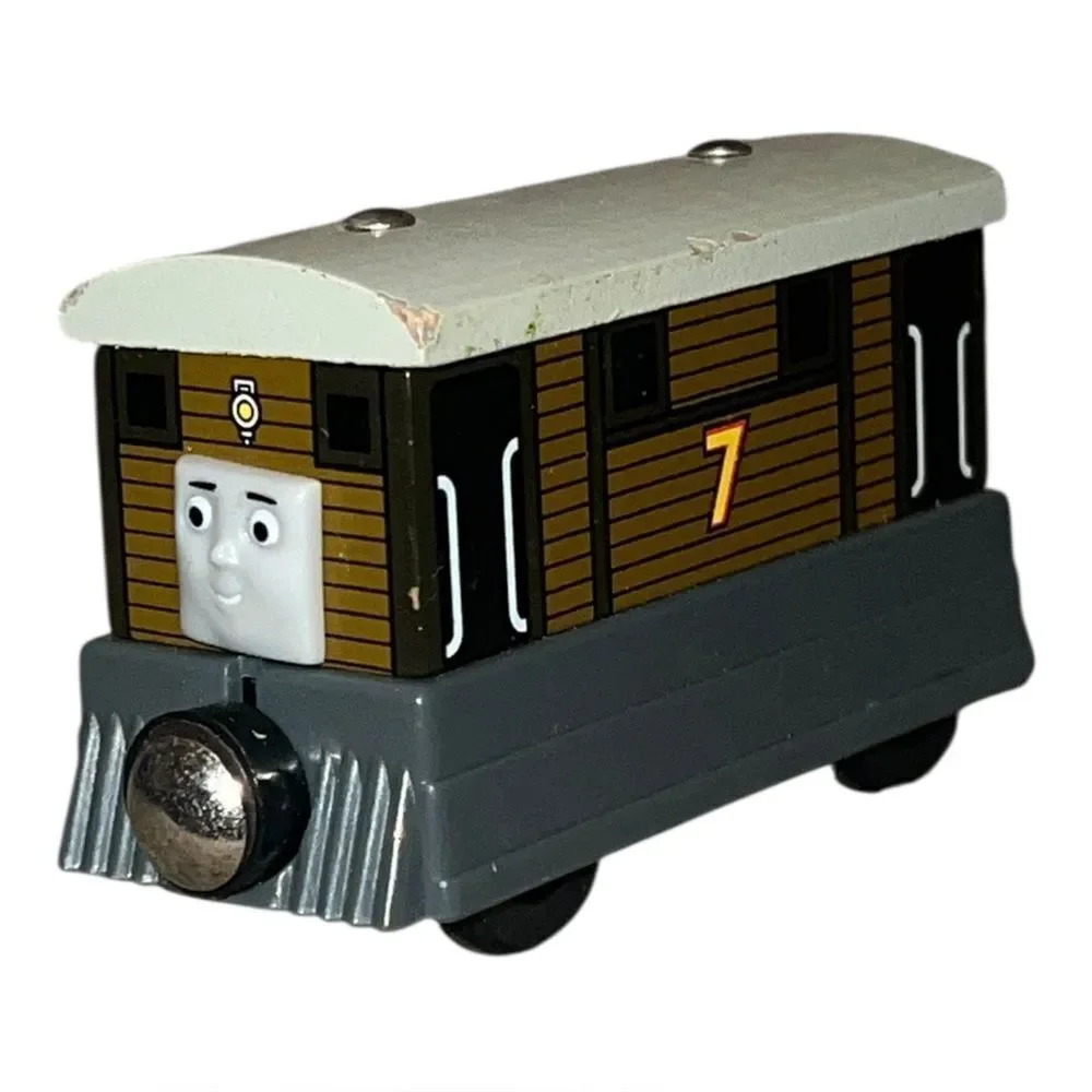 Toby Tram Engine Thomas the Train Wooden Railway Friends 1996 Learning Curve